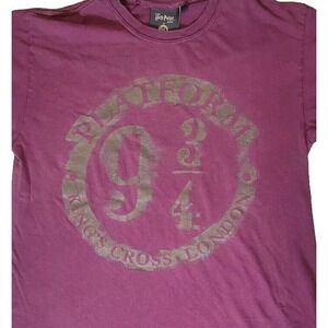 Harry Potter‎ Mens Kings Cross Station Shirt Size Medium Graphic Tee